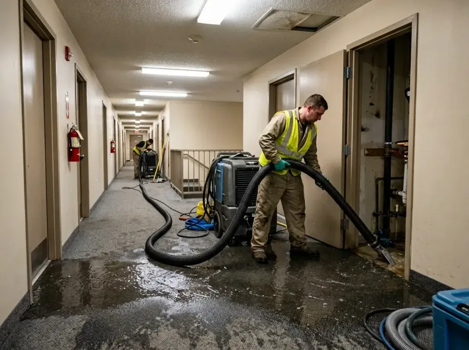 multi-unit-apartment-hallway-f-005 — frequently asked questions, Emergency Burst Pipe Water Extraction & Removal in Claremon…
